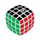 V Cube 4 White Pillow