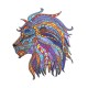 Wooden Figured Puzzle-Lion
