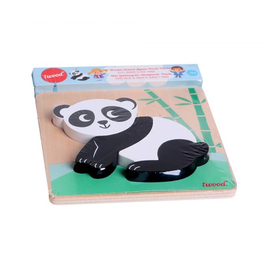 Wooden Jigsaw Puzzle-Panda