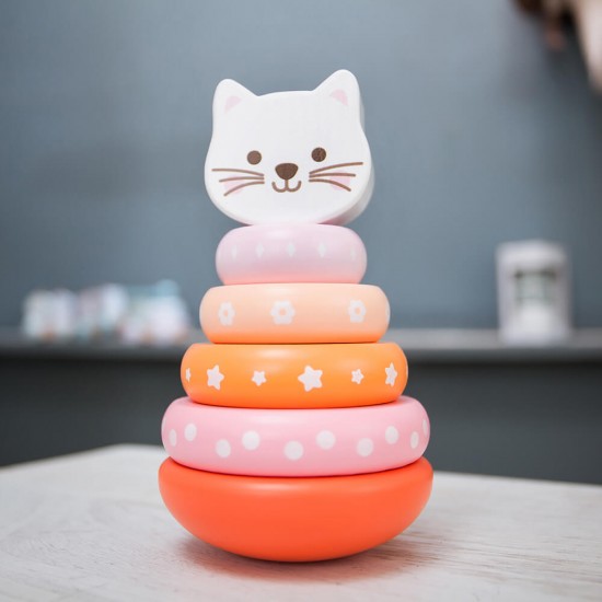 Wooden Stacker-Kitten