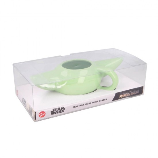 The Child Mandalorian Dolomite 3d Mug 13 Oz In Gift Box