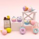 Fancy Eraser Set: Delicious Desserts