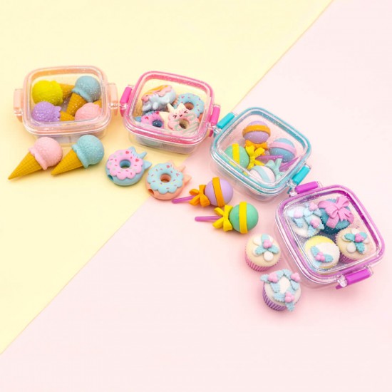 Fancy Eraser Set: Delicious Desserts