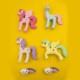 Fancy Eraser Set: Shinny Unicorns