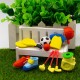 Fancy Eraser Set: Sports