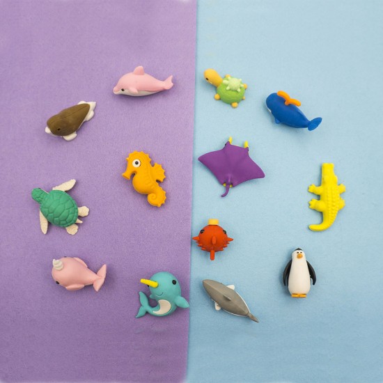 Fancy Eraser Set: Under the Sea