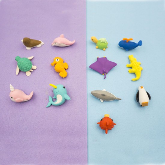 Fancy Eraser Set: Under the Sea