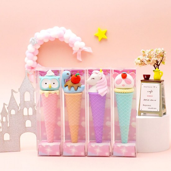 Fancy Eraser: Animal Ice Cream