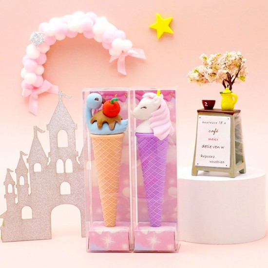 Fancy Eraser: Animal Ice Cream