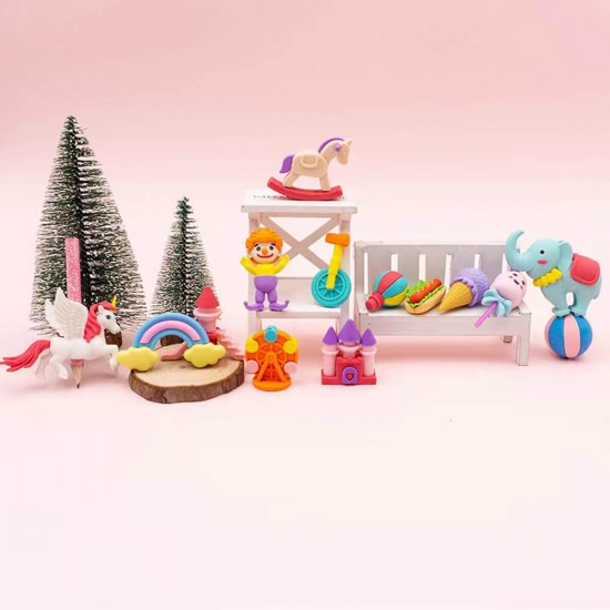 Gift Eraser Collection: Amusement Park