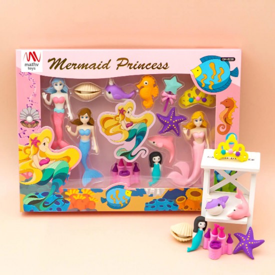 Gift Eraser Collection: Mermaid Princess