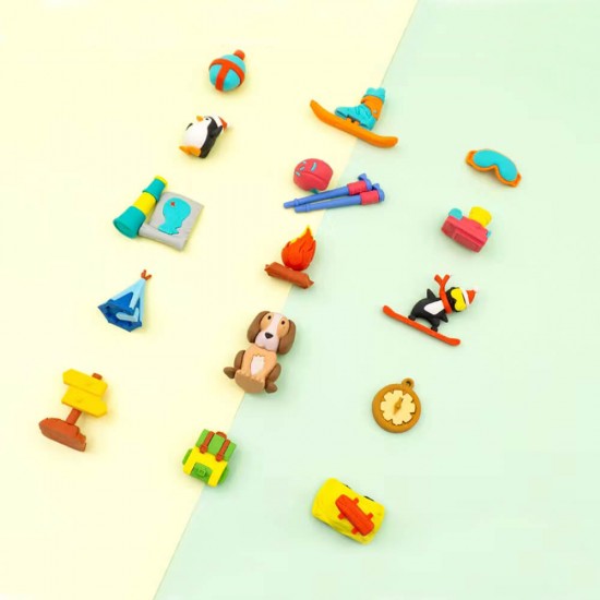 Gift Eraser Collection: Outdoor Explore