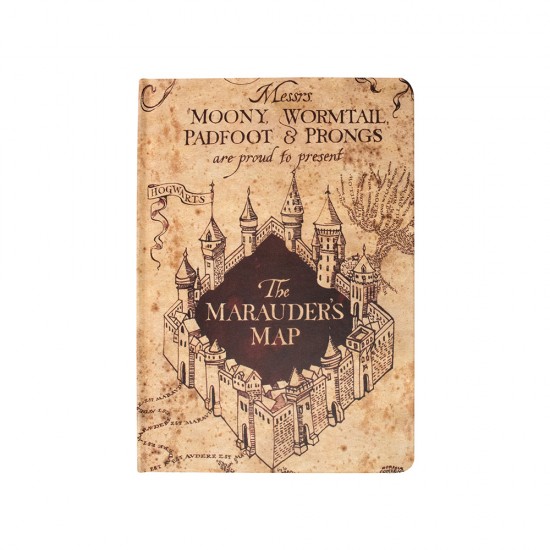 Harry Potter Marauders Map Notebook Set