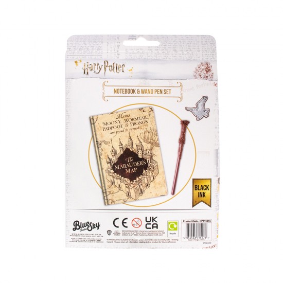 Harry Potter Marauders Map Notebook Set