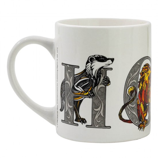 Harry Potter Hogwarts Mug 8 Oz In Gift Box