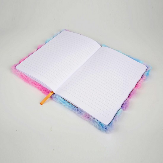 Tie Dye A5 Plush Lined Notebook