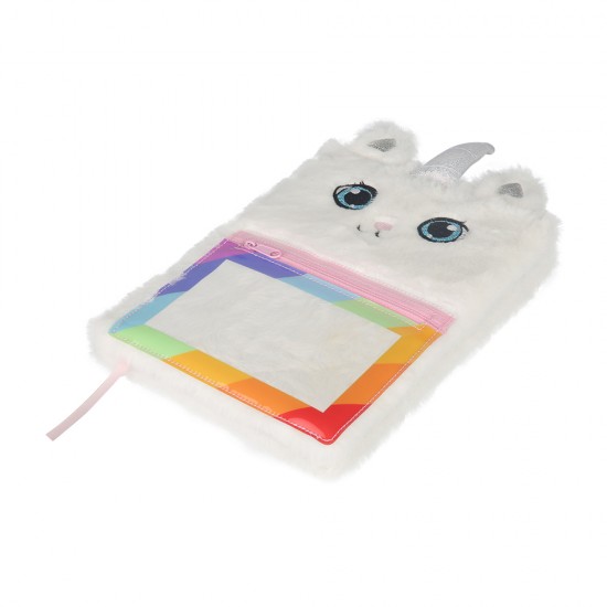 Unicat A5 Plush Lined Notebook