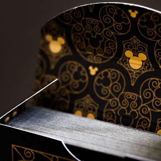 Bicycle Black and Gold Mickey