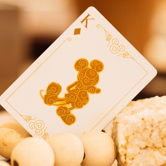 Bicycle Black and Gold Mickey