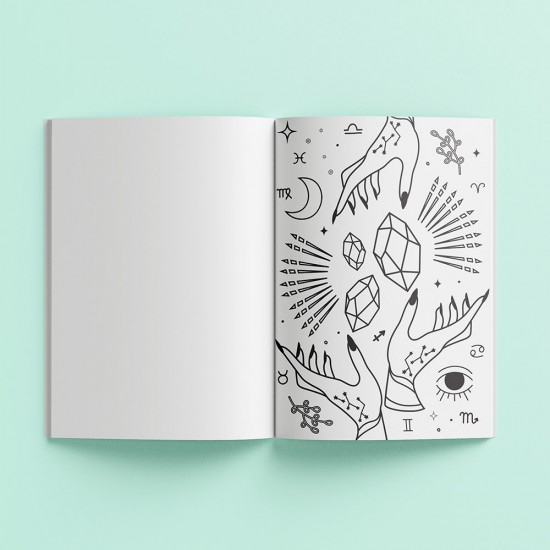 Art Maker MBS Colouring Book: Tarot