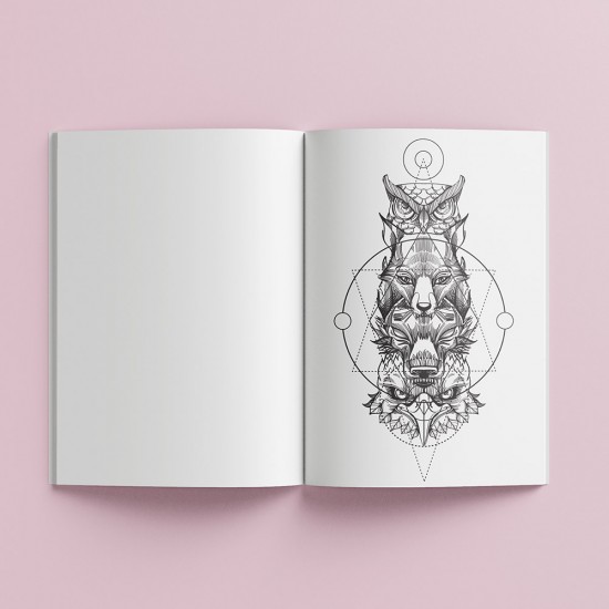 Art Maker MBS Colouring Book: Modern Witch