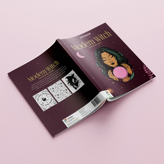 Art Maker MBS Colouring Book: Modern Witch