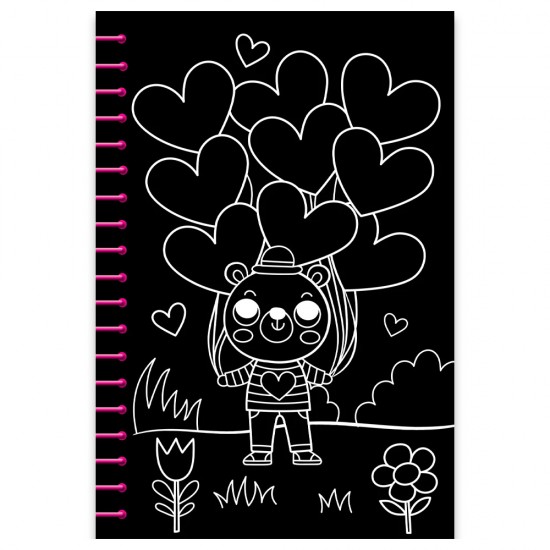 Scratch Art Fun Makes: Love