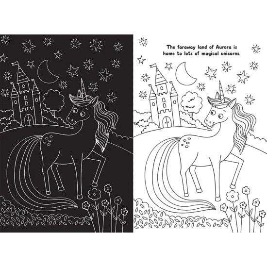 Scratch Art Fun: Unicorns