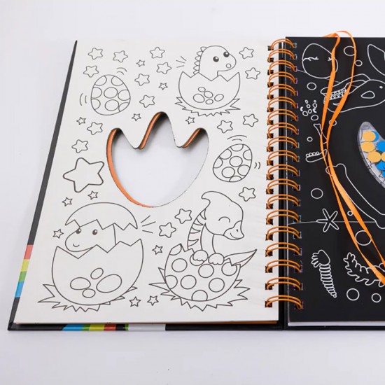 Scratch Art Sparkles: I Love Dinosaurs