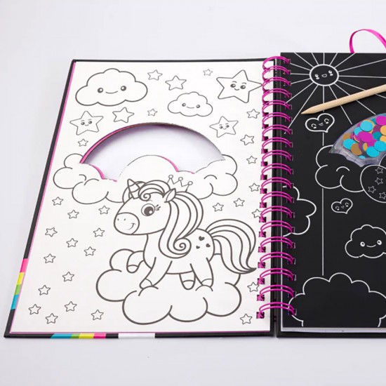 Scratch Art Sparkles: I Love Unicorns