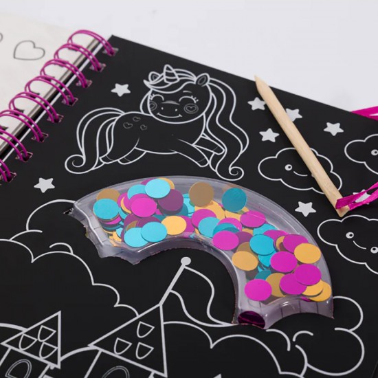 Scratch Art Sparkles: I Love Unicorns