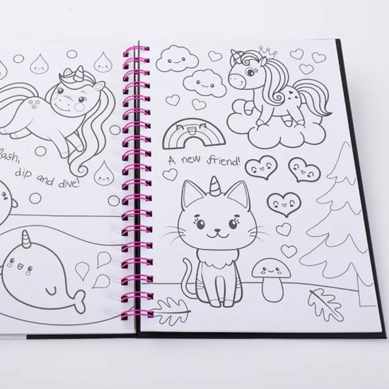 Scratch Art Sparkles: I Love Unicorns