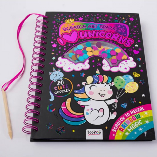 Scratch Art Sparkles: I Love Unicorns