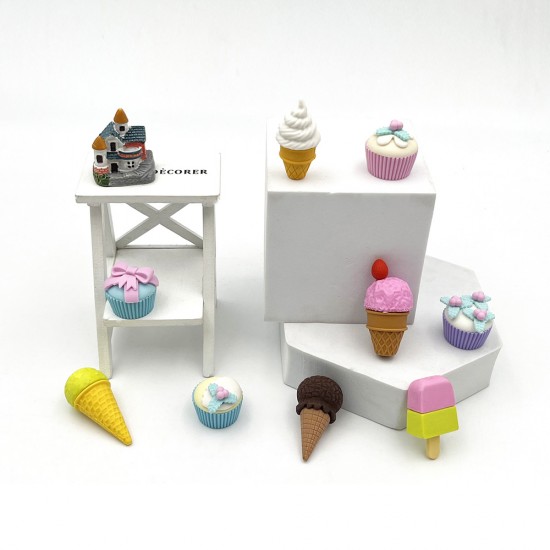 Fancy Eraser Set: Dessert II