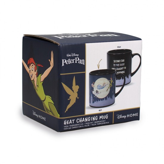 Peter Pan Disney - Mug Heat Changing  Boxed (310ml)
