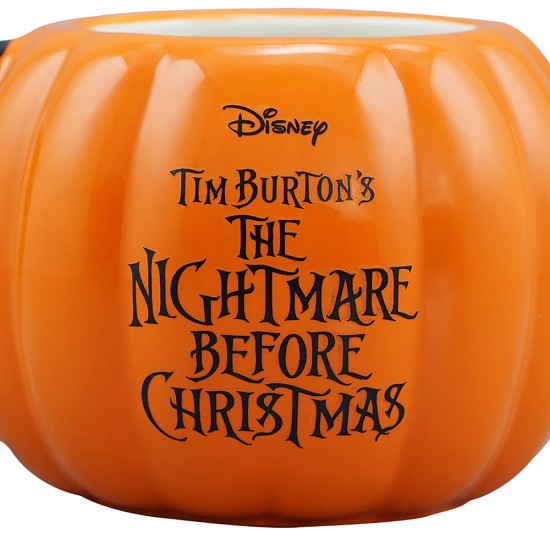 Nightmare Before Christmas (Pumpkin)-Hand Painted Mug Shaped Boxed (300ml)
