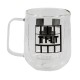 Minecraft Double Wall Glass Mug 290 ml