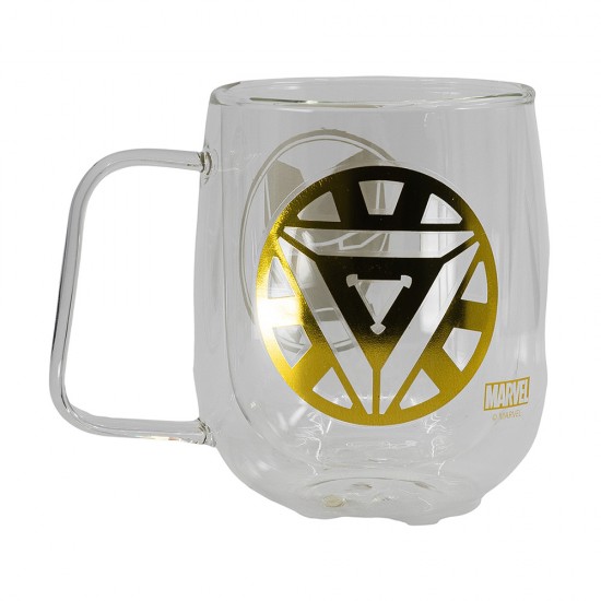 Marvel Double Wall Glass Mug 290 ml