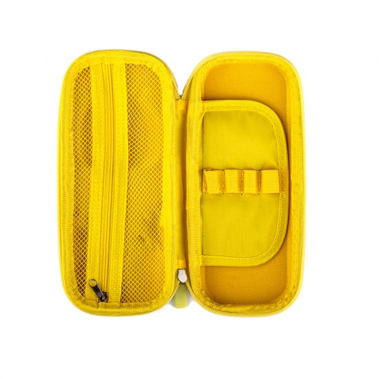 Happy Monsters 3D Embossed Hard Shell Pencil Case