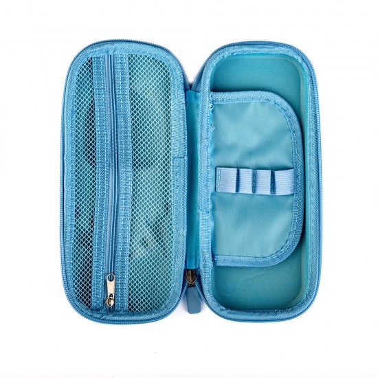 Happy Monsters 3D Embossed Hard Shell Pencil Case