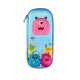 Happy Monsters 3D Embossed Hard Shell Pencil Case