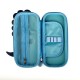 Space Dinosour 3D Embossed Hard Shell Pencil Case