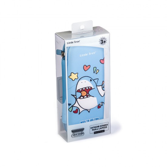 Nice To Eat You 3D Embossed Hard Shell Pencil Case