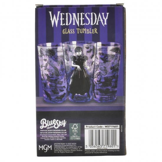 Wednesday Glass Tumbler