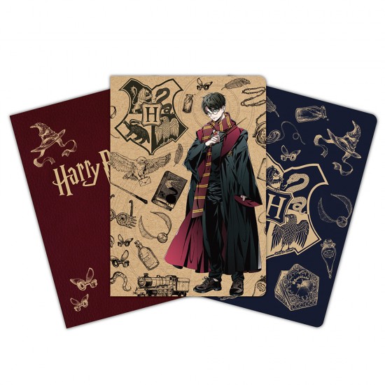 Harry Potter Notebook - A6 Exercise- Hogwarts Wizard Dynasty