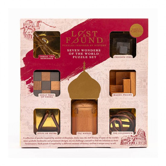 Seven Wonders of the World 7-Puzzle Set