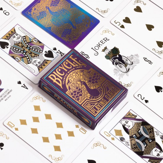 Bicycle Purple Peacock