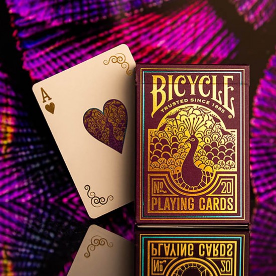 Bicycle Purple Peacock