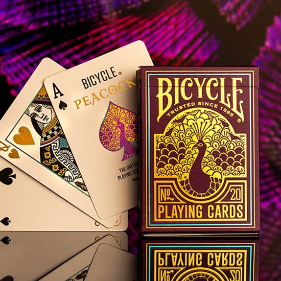 Bicycle Purple Peacock