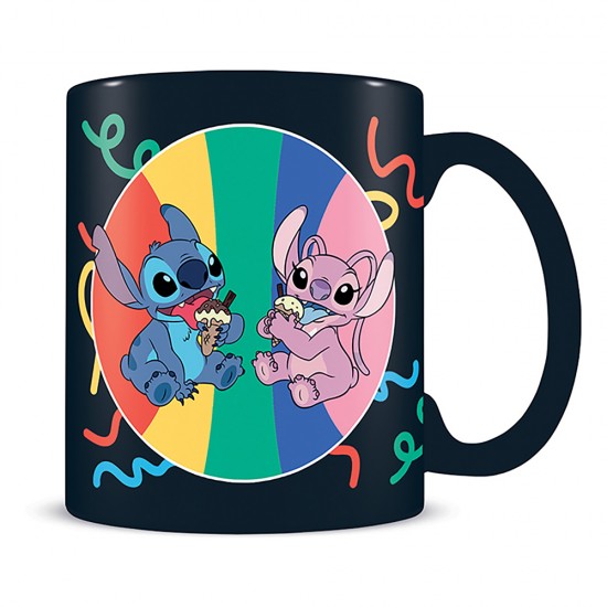 Lilo & Stitch (You 're my fave) Mug Coaster Keychain Gift Set